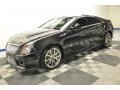 2012 Black Diamond Tricoat Cadillac CTS -V Coupe  photo #50