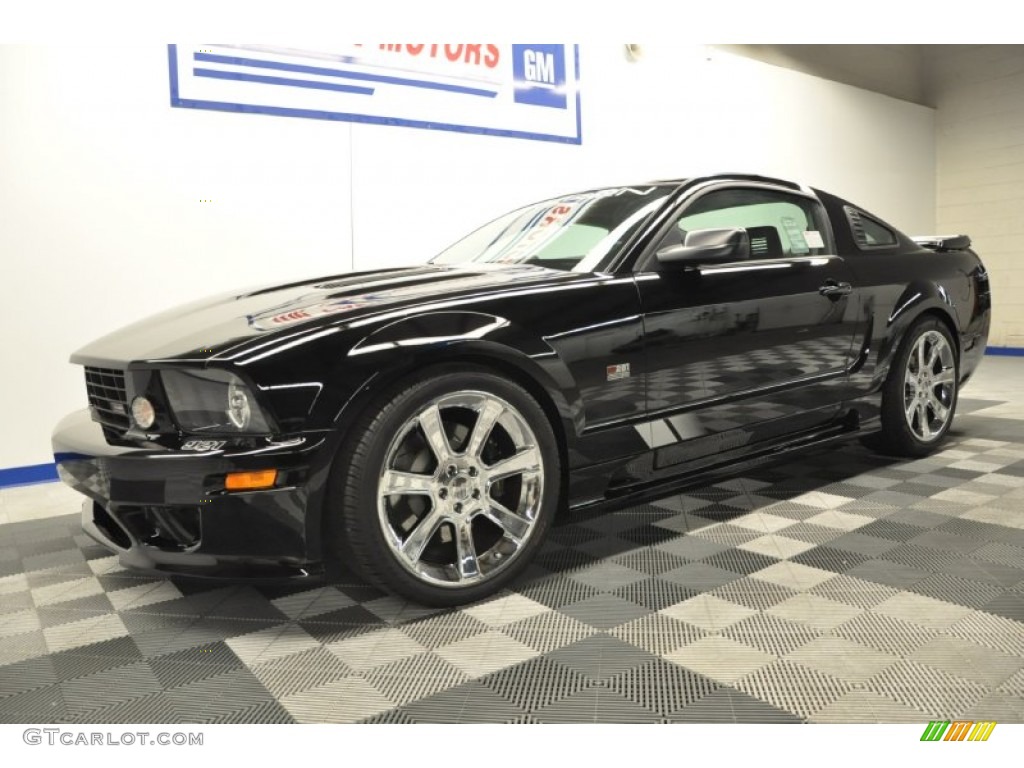 2006 Mustang Saleen S281 Supercharged Coupe - Black / Dark Charcoal photo #1