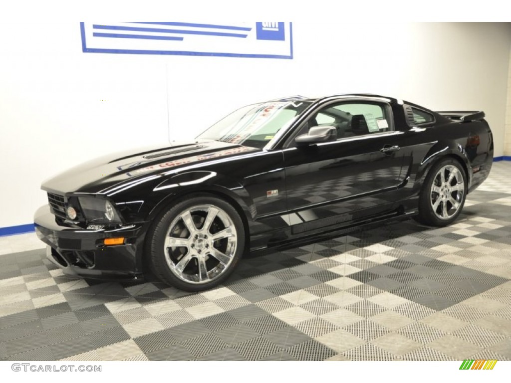 2006 Mustang Saleen S281 Supercharged Coupe - Black / Dark Charcoal photo #3