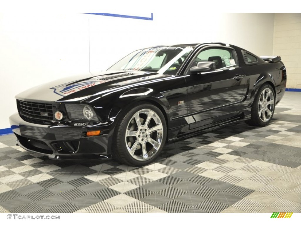 2006 Mustang Saleen S281 Supercharged Coupe - Black / Dark Charcoal photo #5