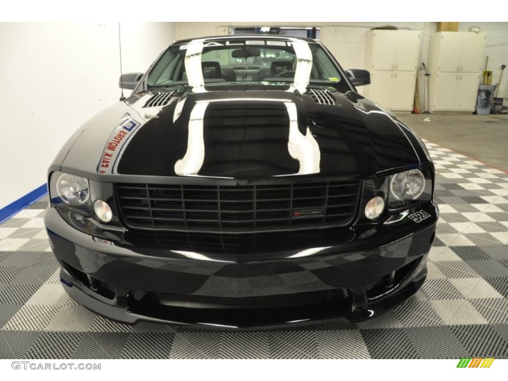 2006 Mustang Saleen S281 Supercharged Coupe - Black / Dark Charcoal photo #6