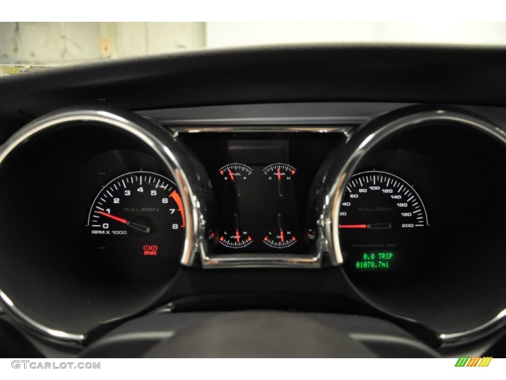 2006 Mustang Saleen S281 Supercharged Coupe - Black / Dark Charcoal photo #22