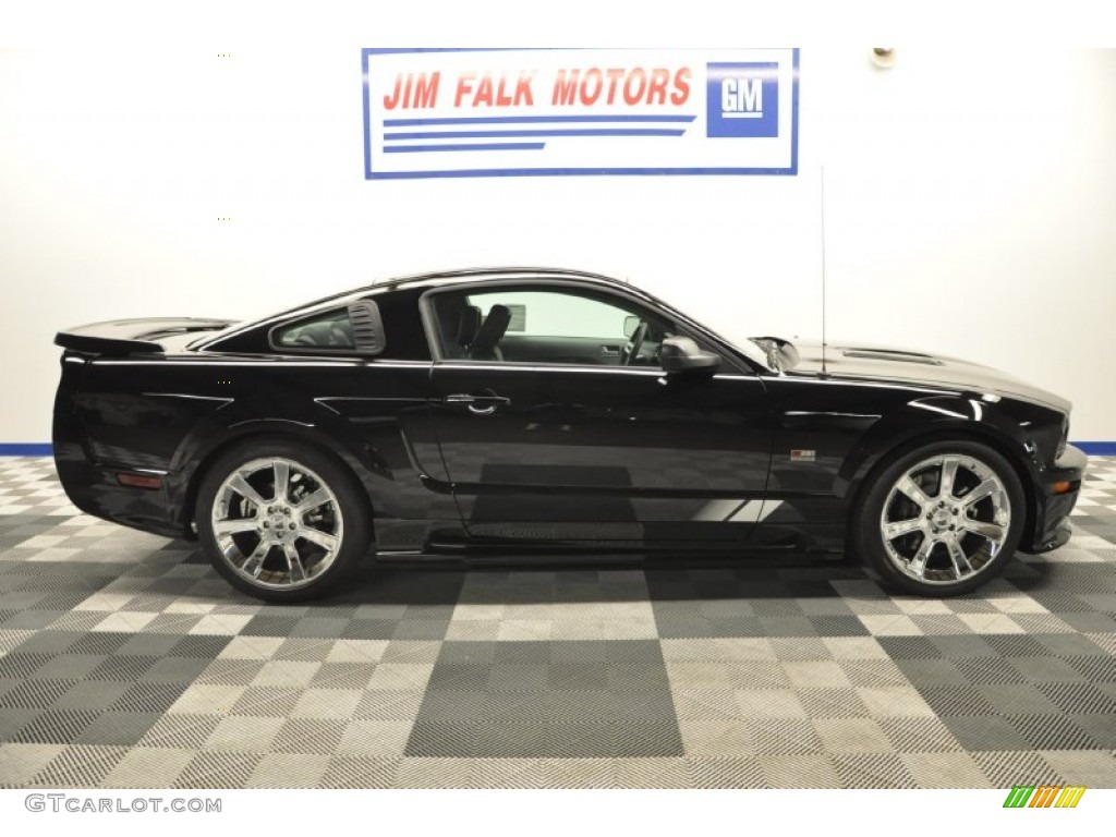 2006 Mustang Saleen S281 Supercharged Coupe - Black / Dark Charcoal photo #38