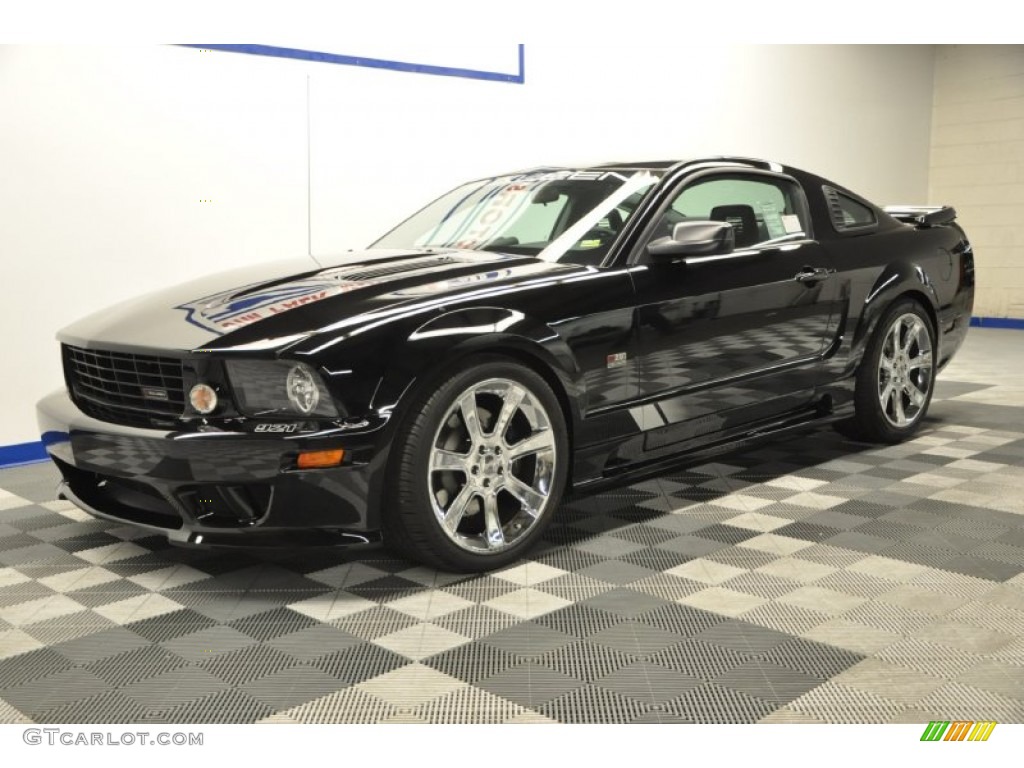 2006 Mustang Saleen S281 Supercharged Coupe - Black / Dark Charcoal photo #39