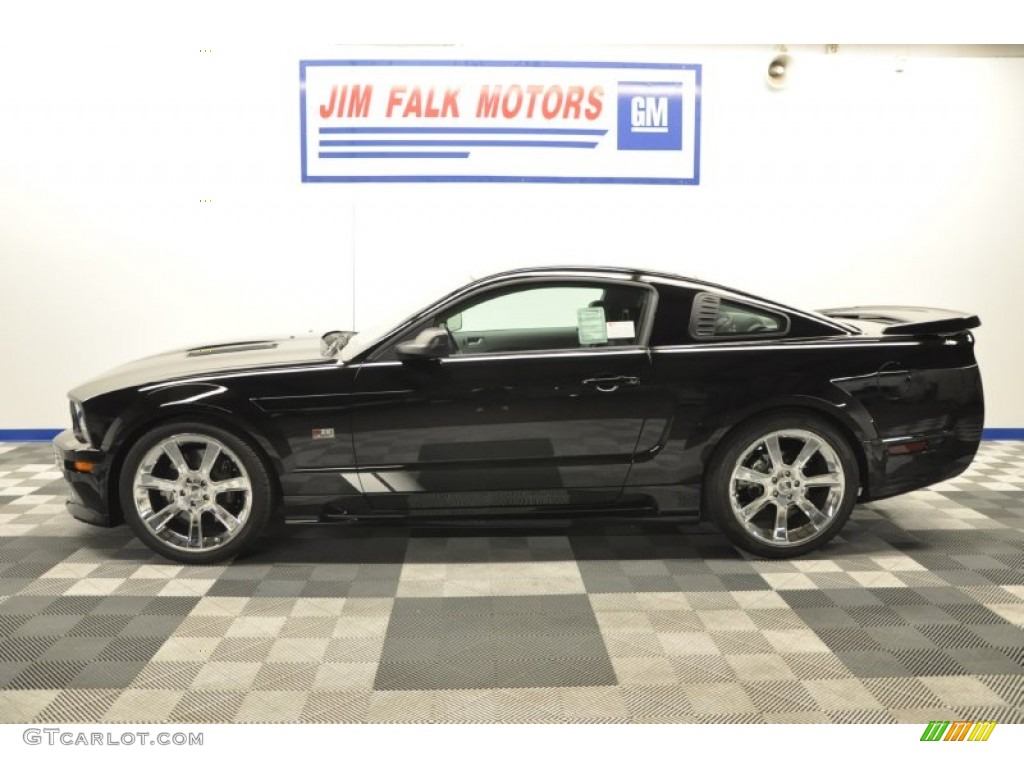 2006 Mustang Saleen S281 Supercharged Coupe - Black / Dark Charcoal photo #53