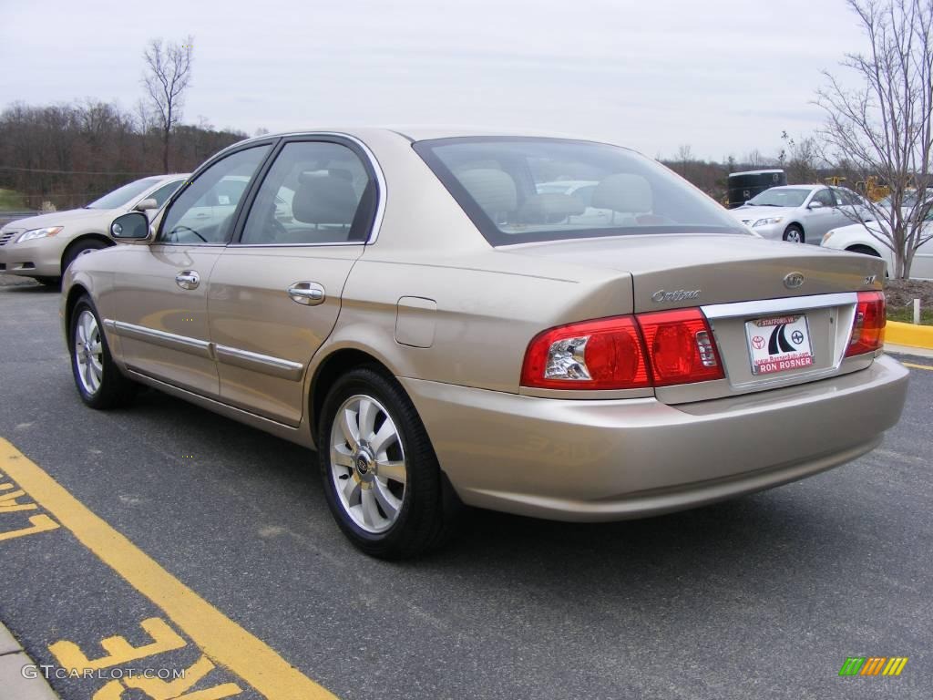 2006 Optima EX V6 - Cream Gold / Beige photo #4