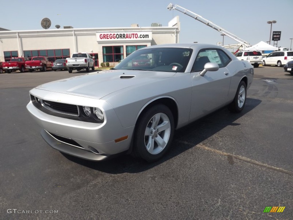 Bright Silver Metallic Dodge Challenger