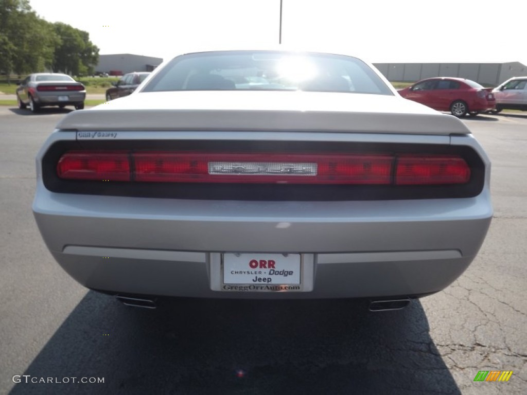 2012 Challenger SXT - Bright Silver Metallic / Dark Slate Gray photo #6