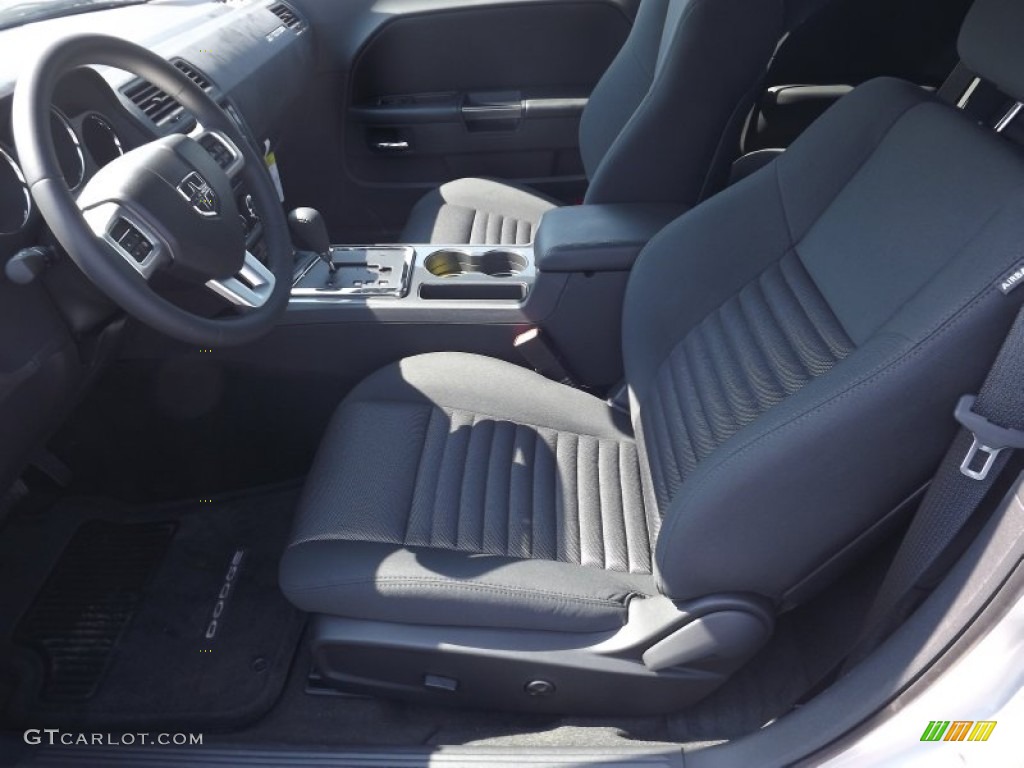2012 Challenger SXT - Bright Silver Metallic / Dark Slate Gray photo #11