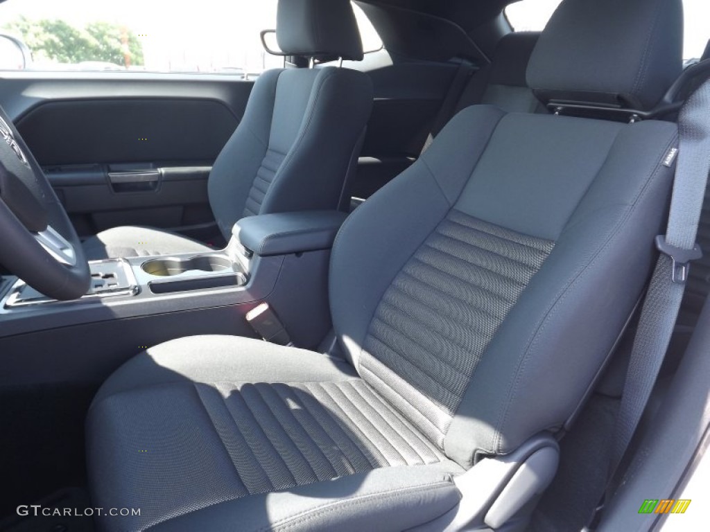 2012 Challenger SXT - Bright Silver Metallic / Dark Slate Gray photo #13