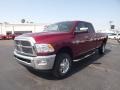 Deep Cherry Red Crystal Pearl 2012 Dodge Ram 3500 HD Big Horn Crew Cab 4x4
