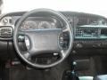 Mist Gray 2000 Dodge Ram 1500 SLT Extended Cab 4x4 Steering Wheel