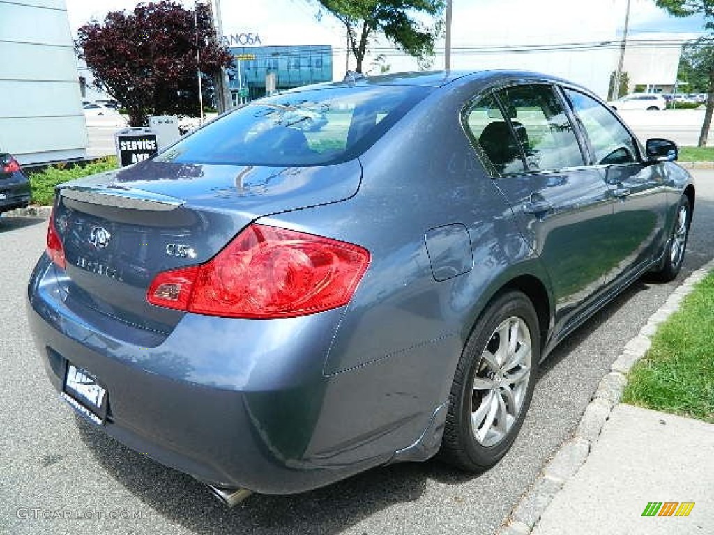 2008 G 35 x Sedan - Lakeshore Slate Light Blue / Graphite photo #8