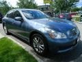 2008 Lakeshore Slate Light Blue Infiniti G 35 x Sedan  photo #9