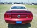 2005 Redfire Metallic Ford Mustang V6 Premium Convertible  photo #3
