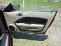 Medium Parchment 2005 Ford Mustang V6 Premium Convertible Door Panel