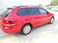 2011 Tornado Red Volkswagen Jetta S SportWagen  photo #7