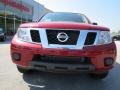 2012 Red Brick Nissan Frontier SV Crew Cab  photo #8