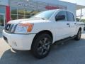 2012 Blizzard White Nissan Titan SV Crew Cab  photo #1