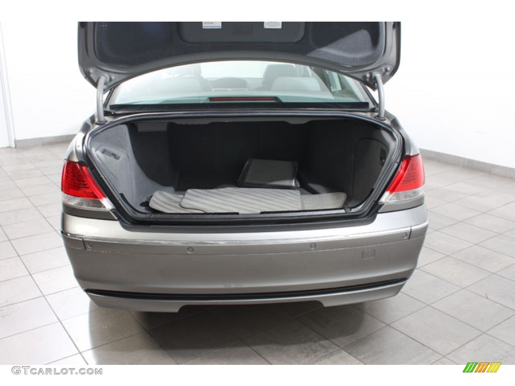 2006 7 Series 750Li Sedan - Sterling Grey Metallic / Basalt Grey/Flannel Grey photo #22