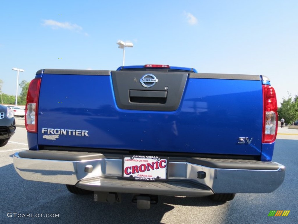 2012 Frontier SV V6 King Cab - Metallic Blue / Graphite photo #3