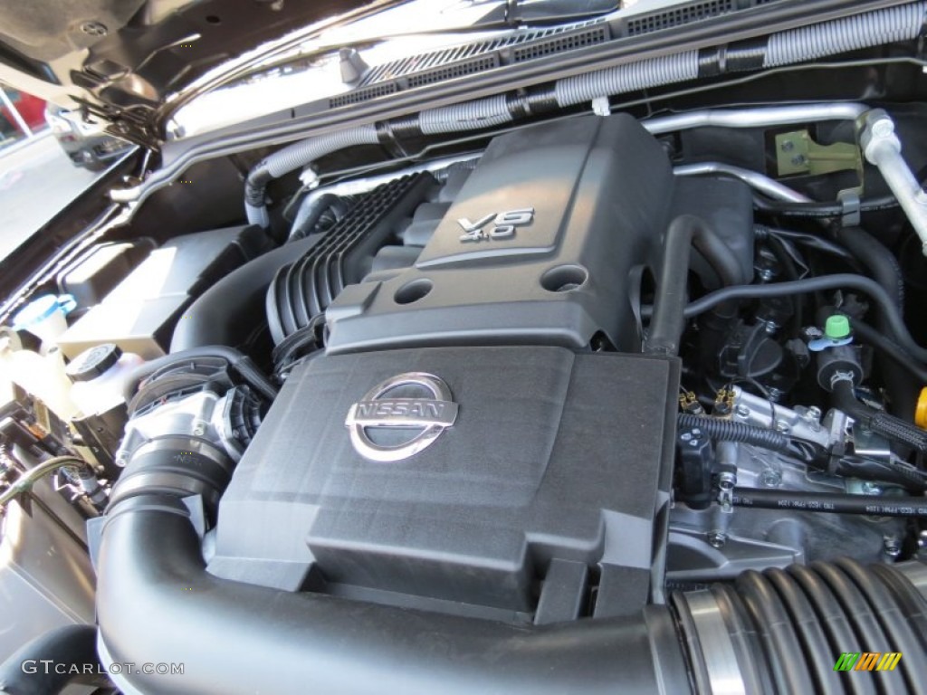 2012 Nissan Frontier SL Crew Cab 4.0 Liter DOHC 24-Valve CVTCS V6 Engine Photo #67178249