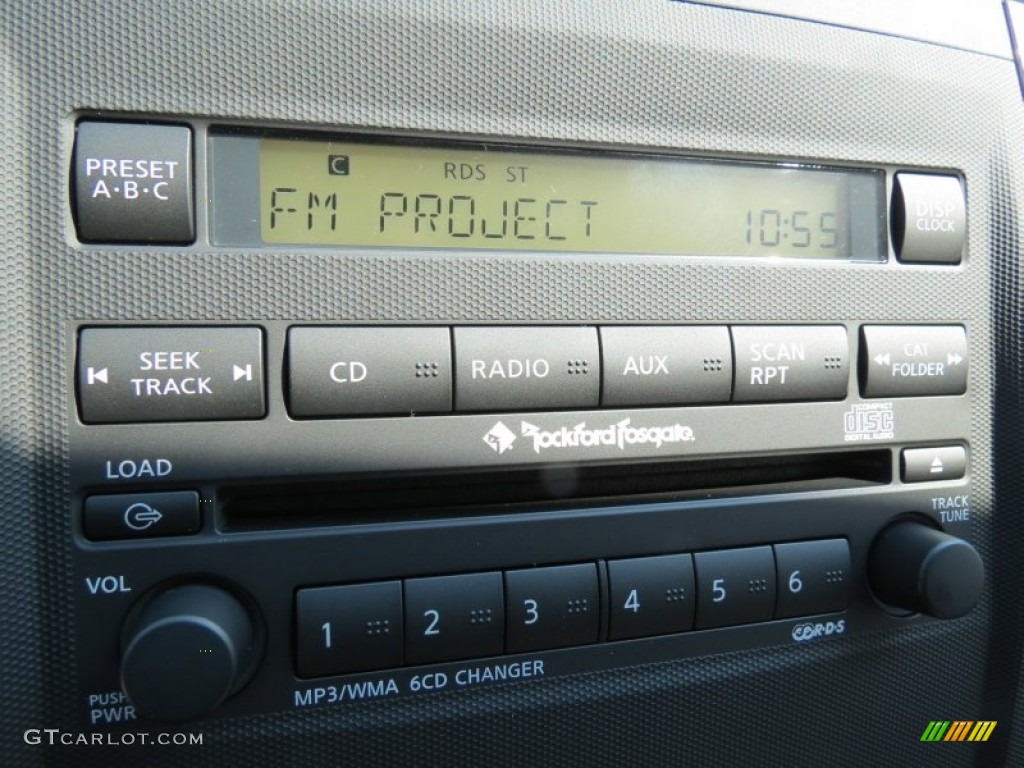 2012 Nissan Frontier SL Crew Cab Audio System Photos