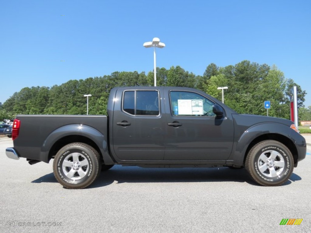 Night Armor Metallic 2012 Nissan Frontier SV Crew Cab Exterior Photo #67178369
