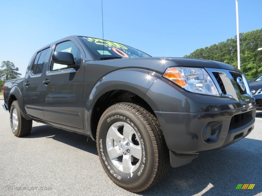 Night Armor Metallic 2012 Nissan Frontier SV Crew Cab Exterior Photo #67178381
