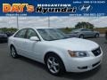 Powder White Pearl - Sonata GLS V6 Photo No. 1