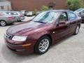 2004 Merlot Red Metallic Saab 9-3 Arc Sedan  photo #2