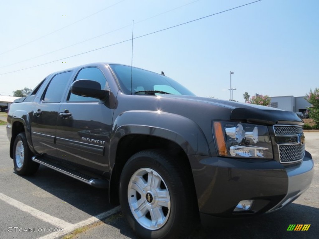 2010 Avalanche Z71 - Taupe Gray Metallic / Dark Titanium/Light Titanium photo #1