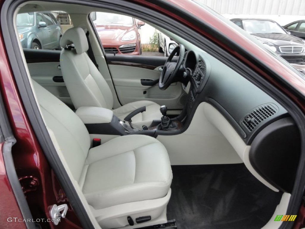 Parchment Interior 2004 Saab 9-3 Arc Sedan Photo #67179410