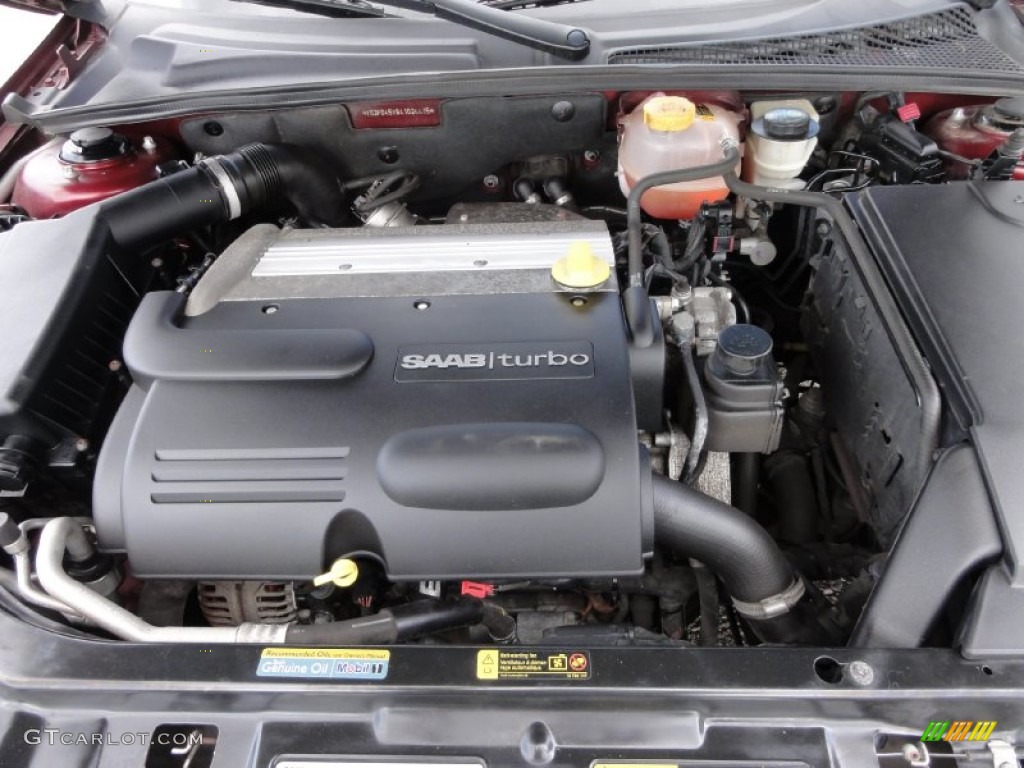 2004 Saab 9-3 Arc Sedan Engine Photos