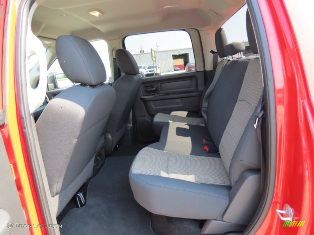 2011 Ram 1500 ST Crew Cab - Flame Red / Dark Slate Gray/Medium Graystone photo #12