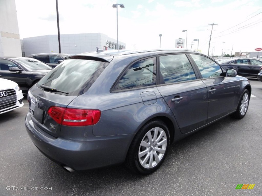 2012 A4 2.0T quattro Avant - Monsoon Gray Metallic / Black photo #8