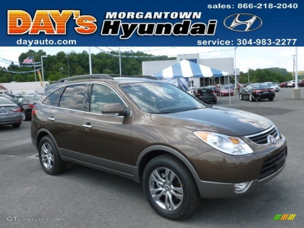 2012 Veracruz Limited AWD - Sahara Bronze / Beige photo #1