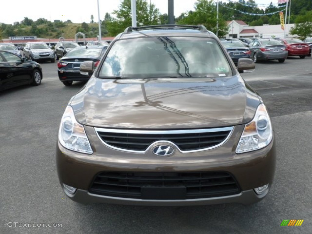 2012 Veracruz Limited AWD - Sahara Bronze / Beige photo #2