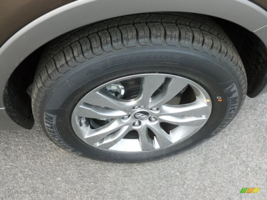 2012 Veracruz Limited AWD - Sahara Bronze / Beige photo #9