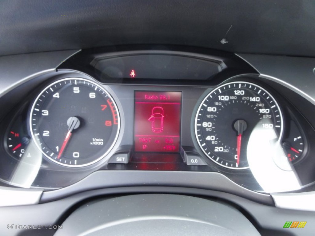 2012 Audi A4 2.0T quattro Avant Gauges Photo #67180028