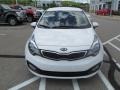 2012 Clear White Kia Rio EX  photo #4