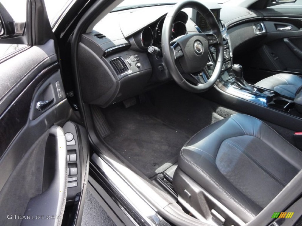 Ebony/Ebony Interior 2012 Cadillac CTS -V Sedan Photo #67183643