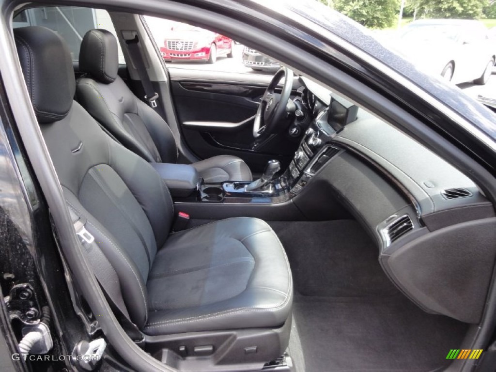Ebony/Ebony Interior 2012 Cadillac CTS -V Sedan Photo #67183697