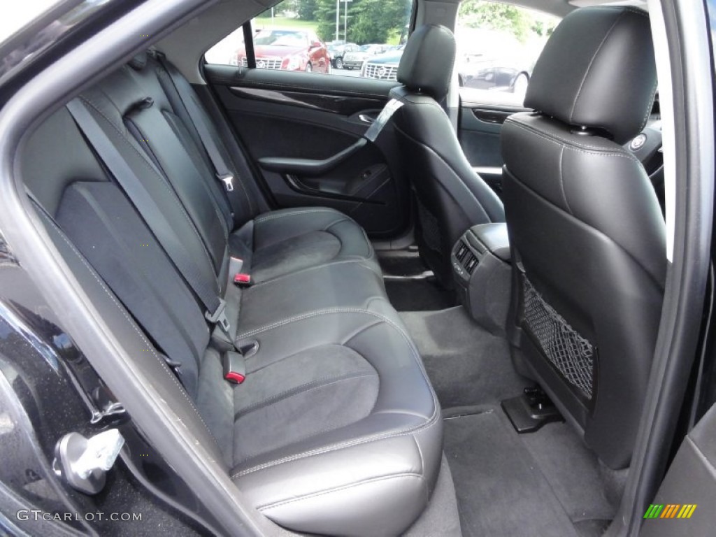 Ebony/Ebony Interior 2012 Cadillac CTS -V Sedan Photo #67183718