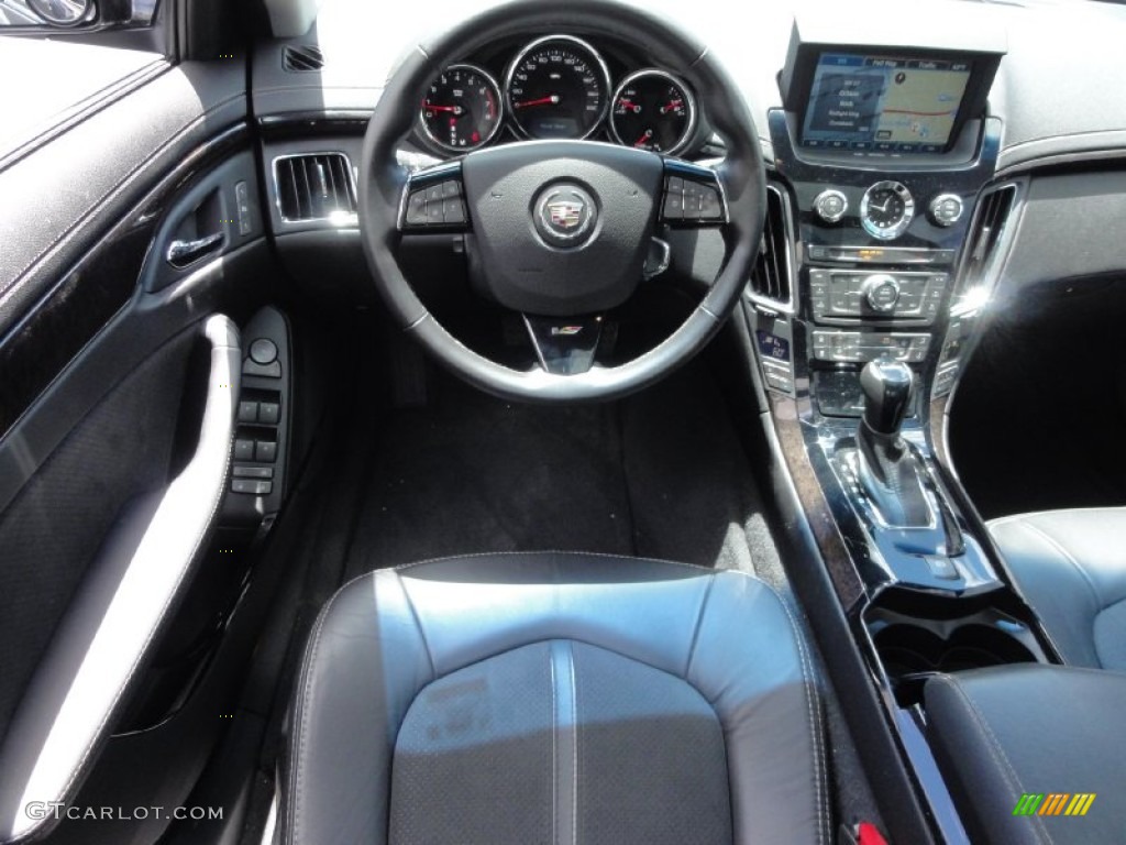 2012 Cadillac CTS -V Sedan Ebony/Ebony Dashboard Photo #67183760