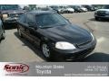 Flamenco Black Pearl - Civic EX Coupe Photo No. 1