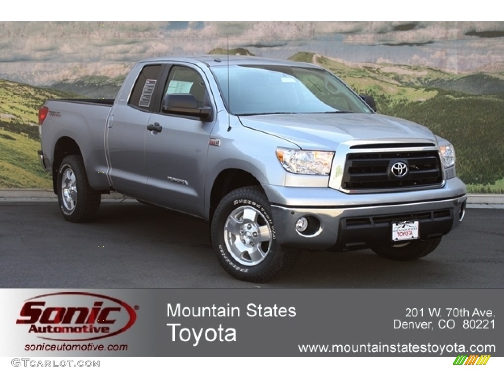 2012 Tundra TRD Double Cab 4x4 - Silver Sky Metallic / Graphite photo #1