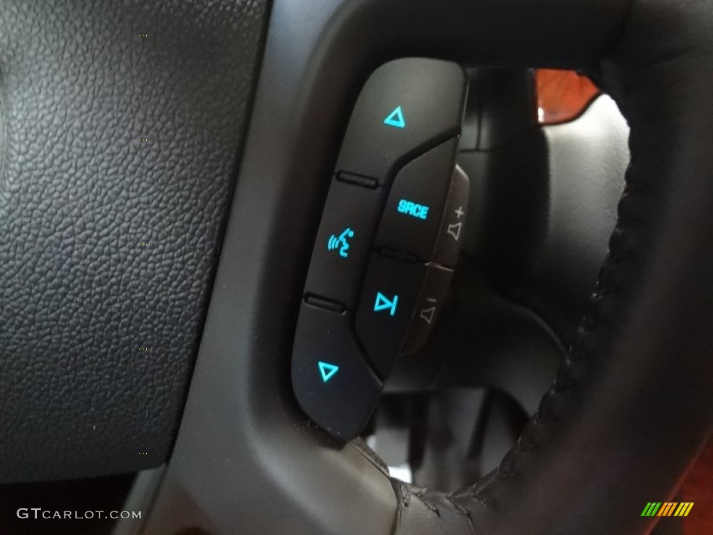 2008 Suburban 1500 LTZ 4x4 - Black / Ebony photo #9