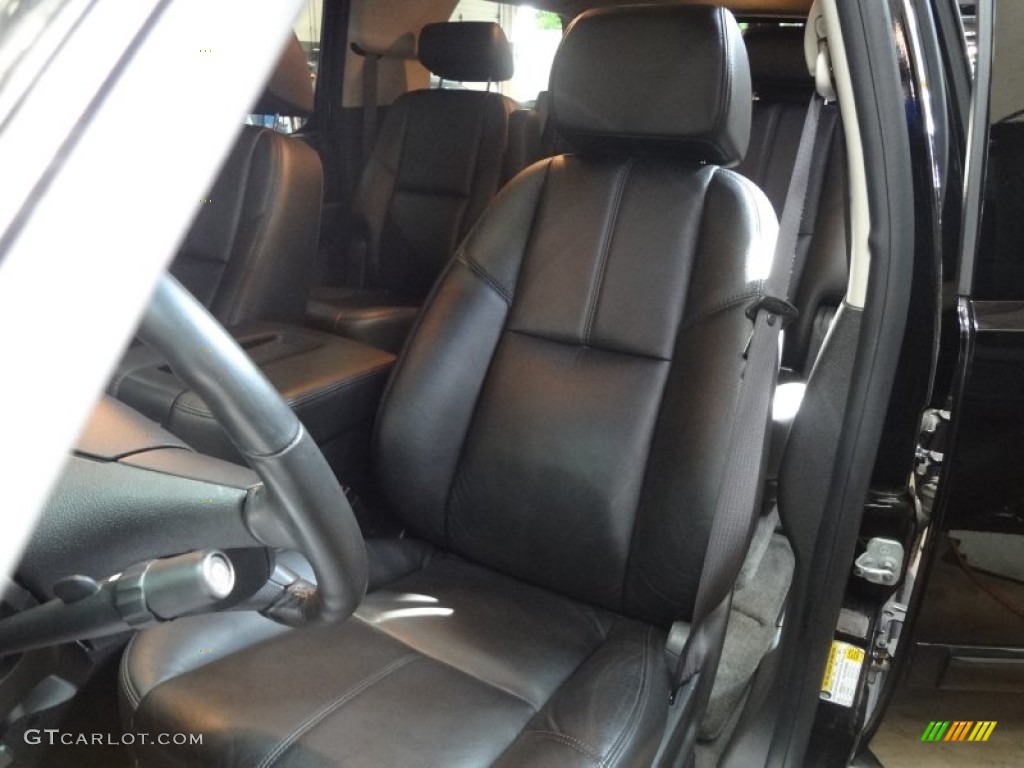 2008 Suburban 1500 LTZ 4x4 - Black / Ebony photo #19