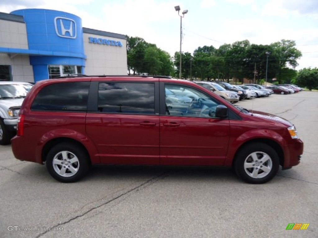 2010 Grand Caravan SE Hero - Deep Cherry Red Crystal Pearl / Dark Slate Gray/Light Shale photo #5